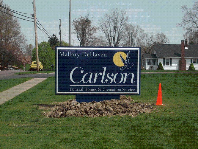 cabinet sign